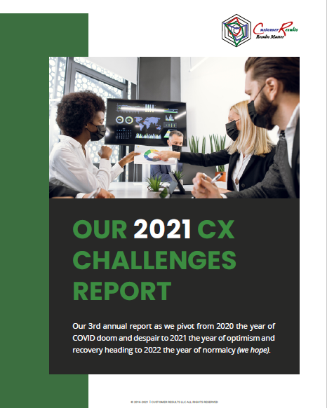 CX Challenges Survey 2021